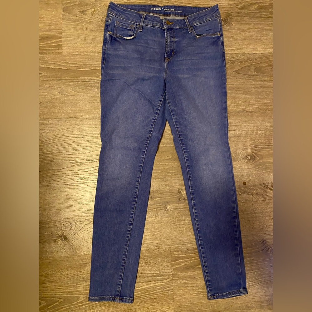 Old Navy Rockstar Women's Blue Jeans